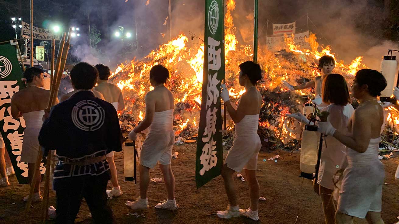 cokoguri - Osaki Hachimangu Dontosai Festival - Hadakamairi Pilgrims